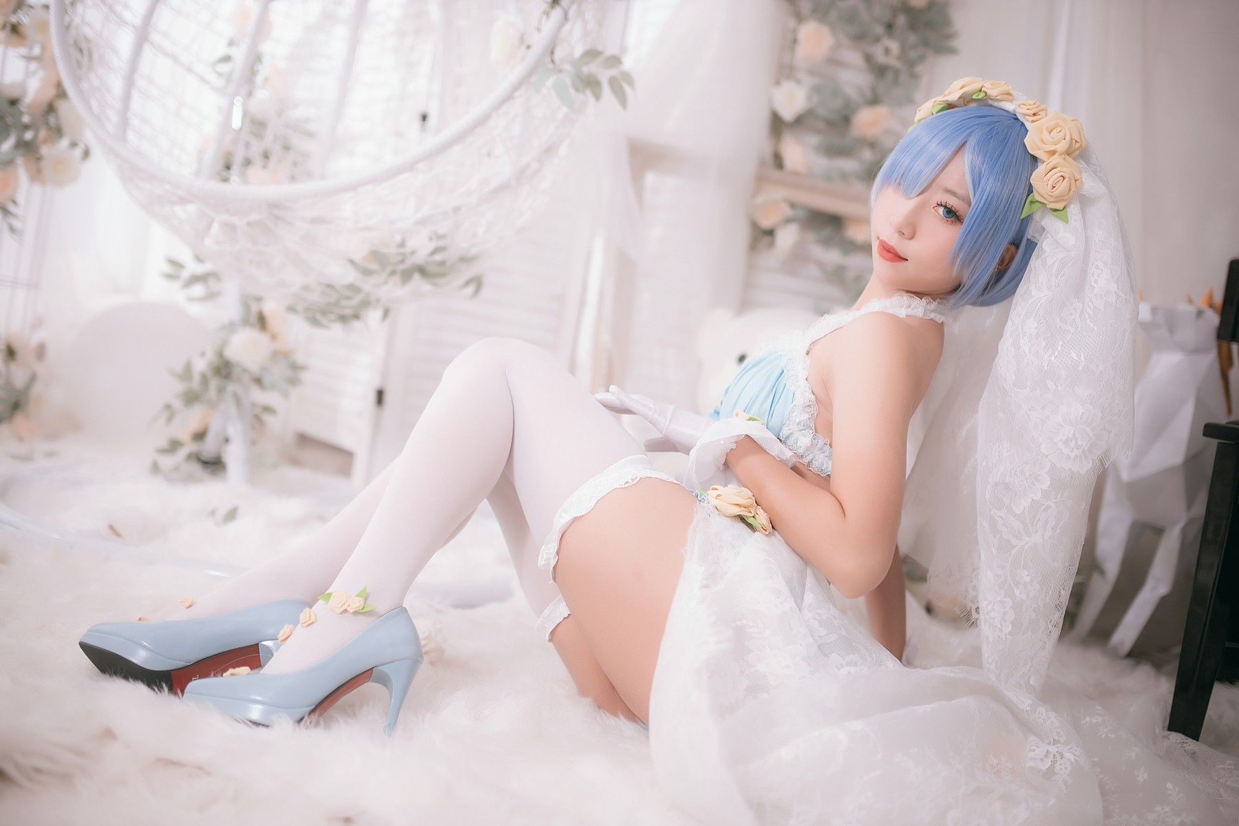 Cosplay Money冷冷 蕾姆 4