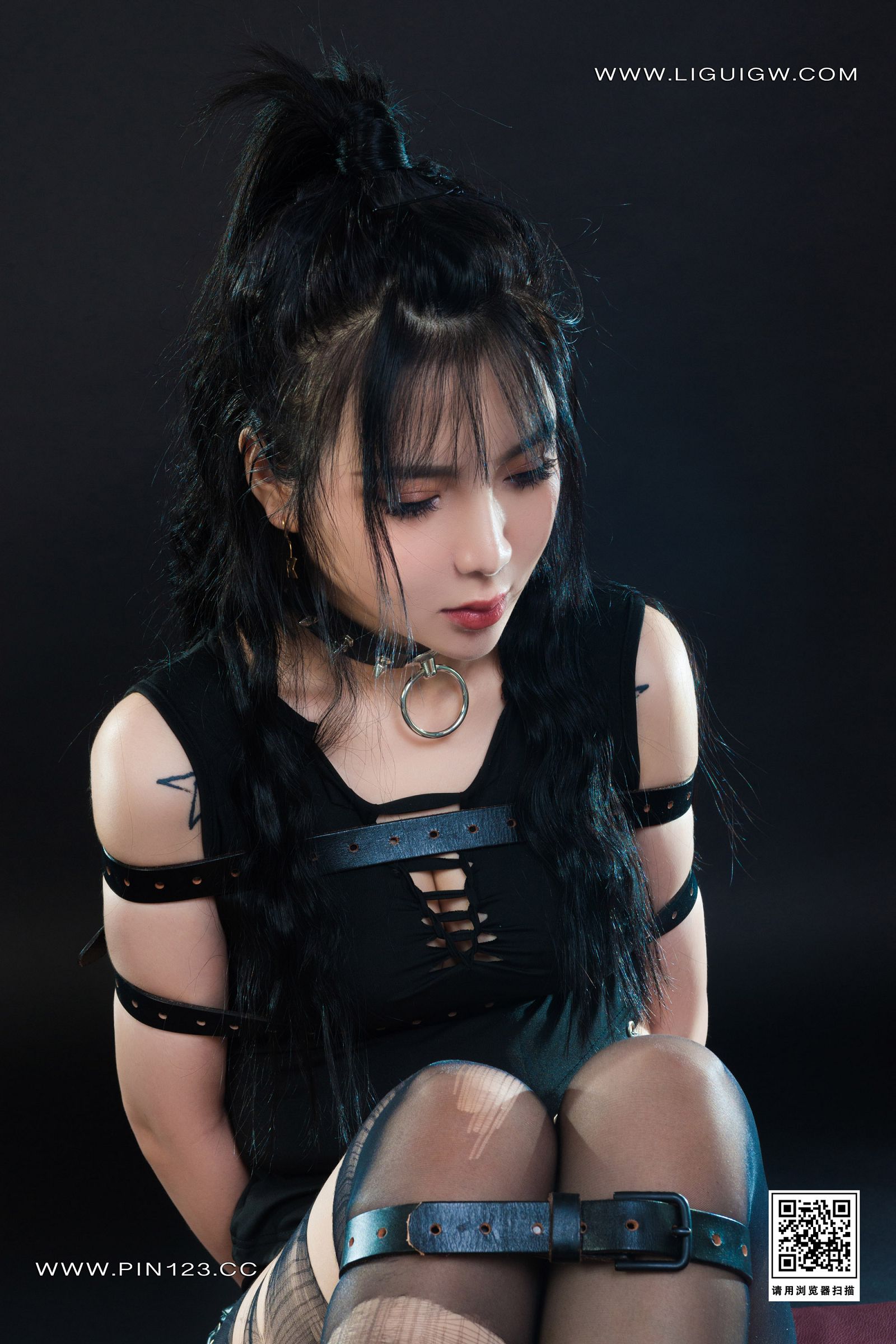 图片[30]-[Ligui丽柜]2023.08.18 撕袜四马 小七-六色网