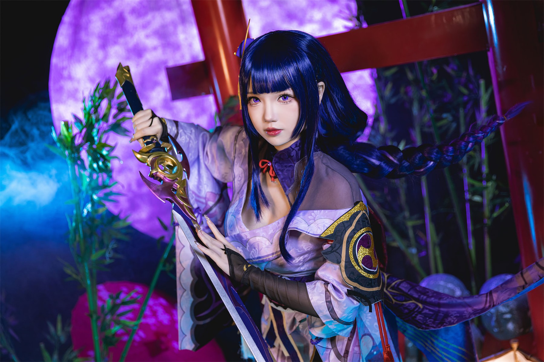 Cosplay 雪晴Astra 雷电将军 44