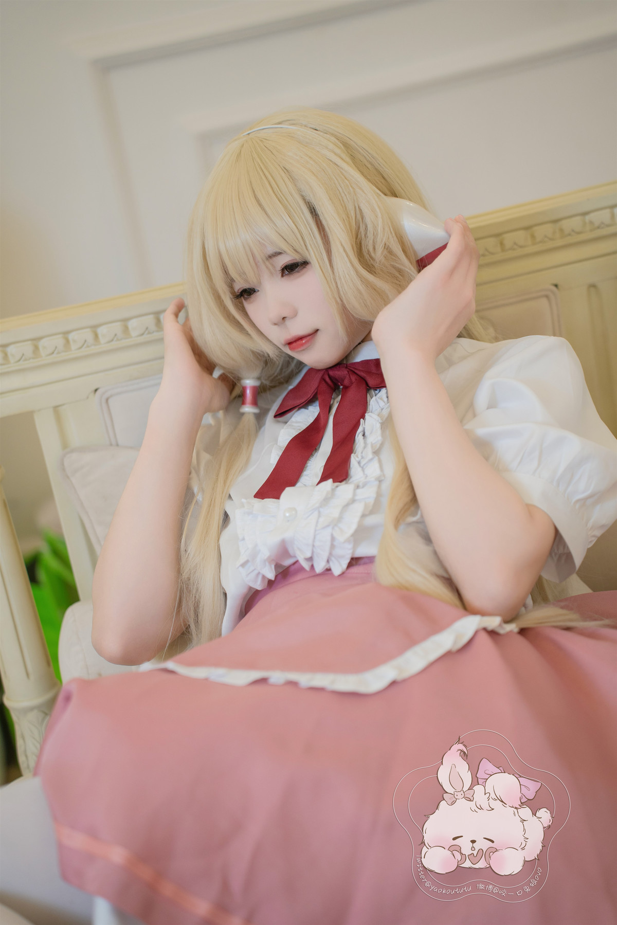 Cosplay 咬一口兔娘 女仆小叽 9