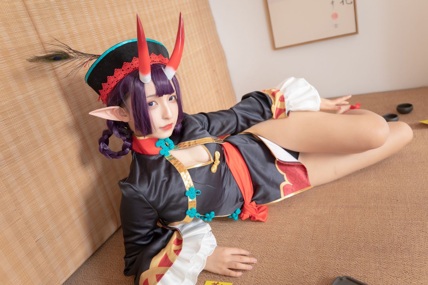神乐坂真冬-《果実の酒気》酒吞cos[150P3V] 70