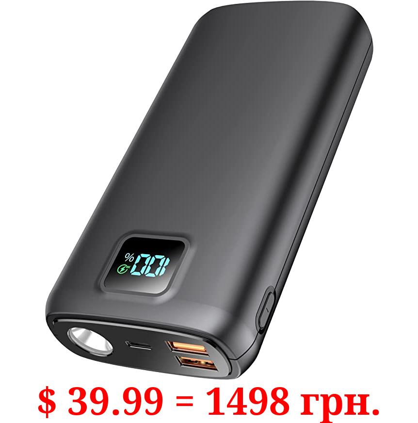 LOVELEDI Portable-Charger-Power-Bank - 40000mAh Power Bank PD 30W and QC 4.0 Quick Charging Built-in LED Display 2 USB 1Type-C Output Compatible with Most Electronic Devices on The Market