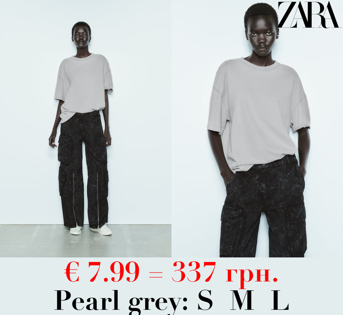 FADED-EFFECT T-SHIRT