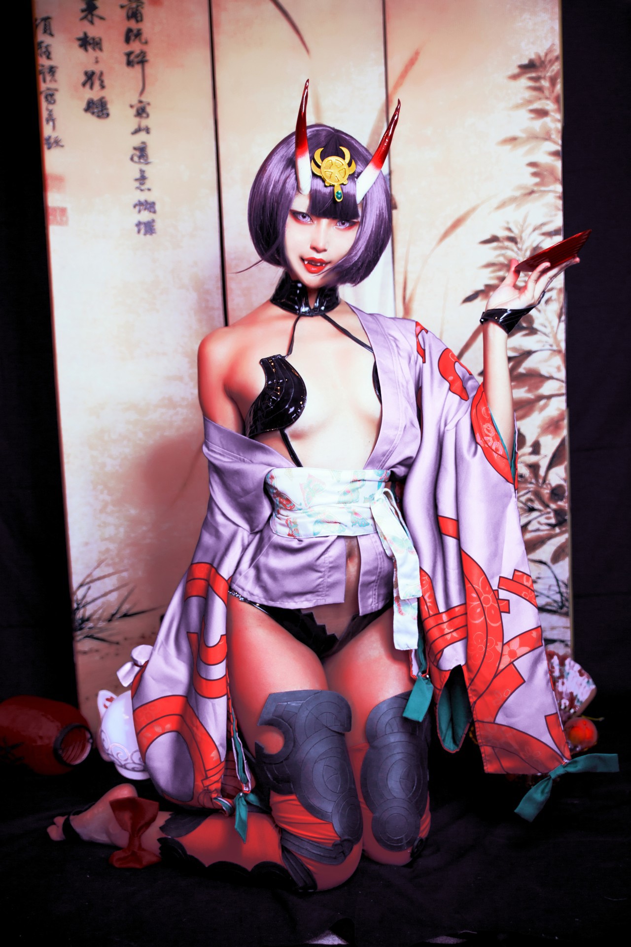Cosplay Misswarmj 酒吞童子女仆 Shuten Douji 9