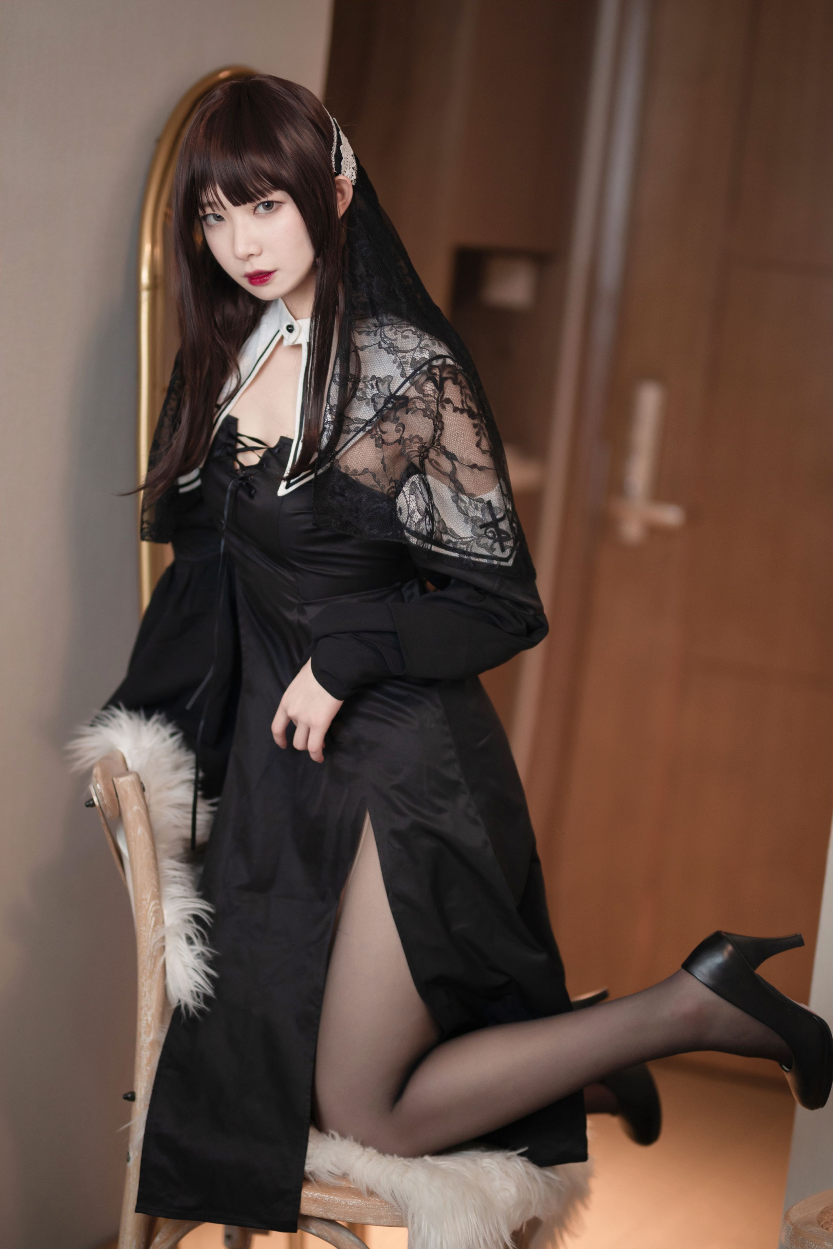 封疆疆v - NO.10 黑色修女 [40P-512MB] 32