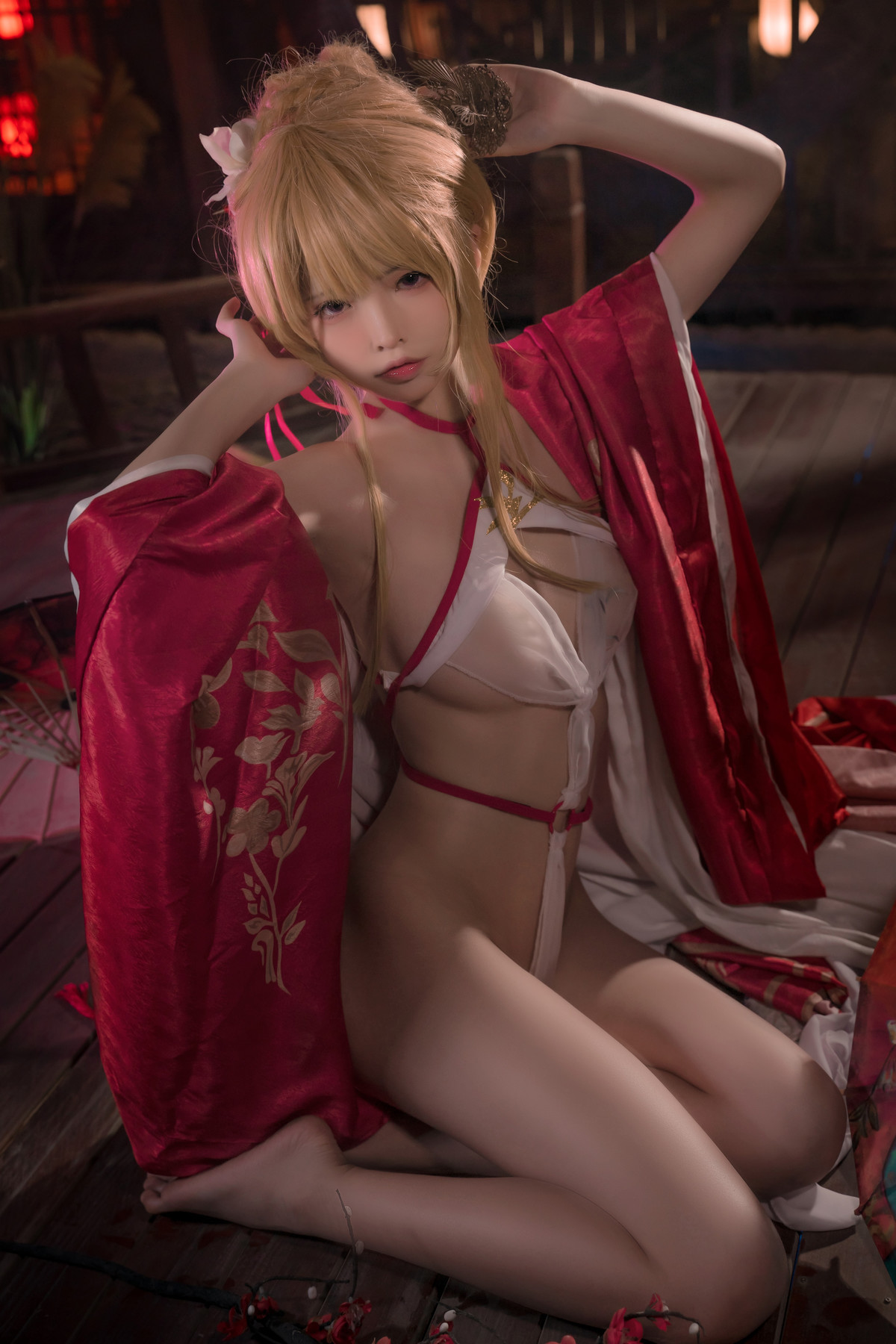 可可老师 Cosplay 碧蓝航线 光荣旗袍 15