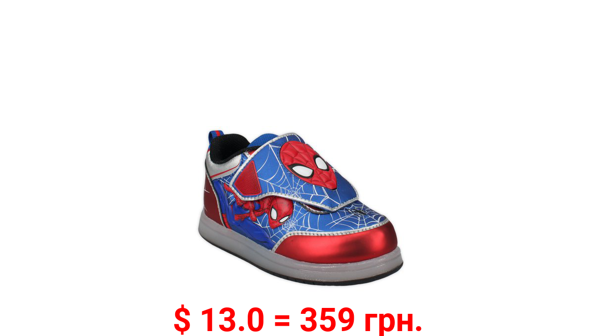 Spider-Man Toddler Boys License Light Up Casual Shoe, Sizes 7-13