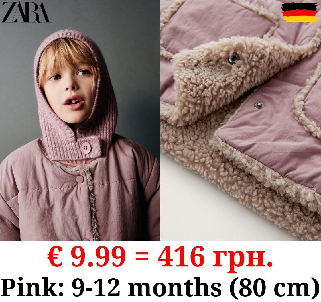 FAUX SHEARLING JACKET