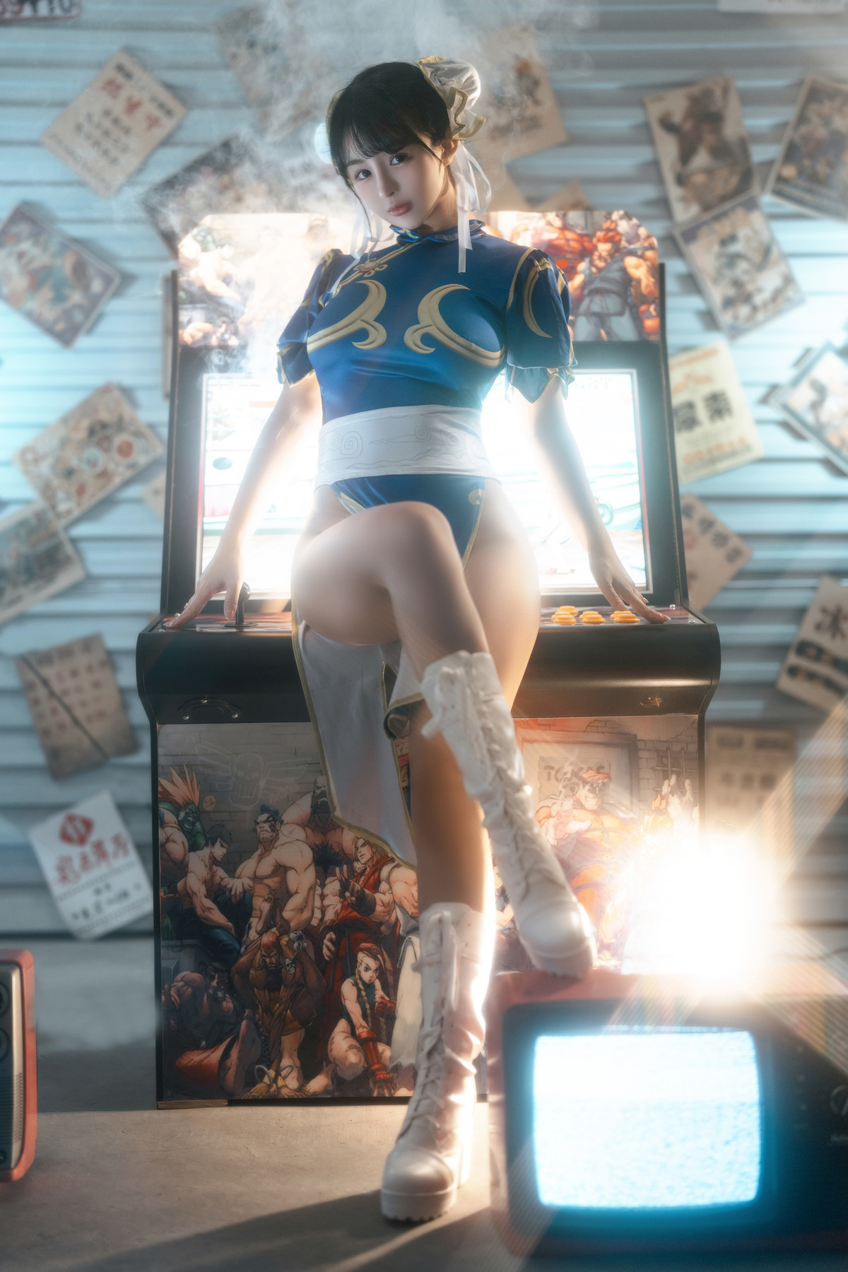 Cosplay 桜井宁宁 电玩春丽 Set.01 9