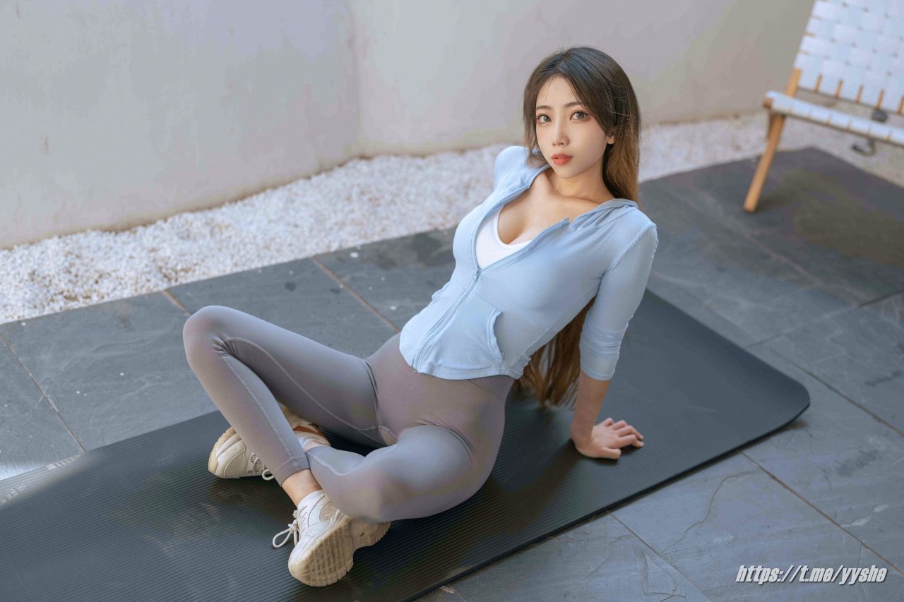 杏仁曲奇 - 瑜伽姐姐[55P] 12