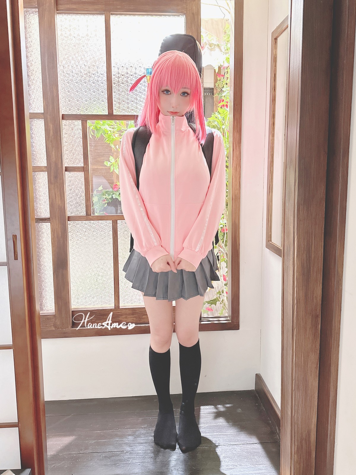 Cosplay 雨波HaneAme Bocchi 孤獨搖滾 20