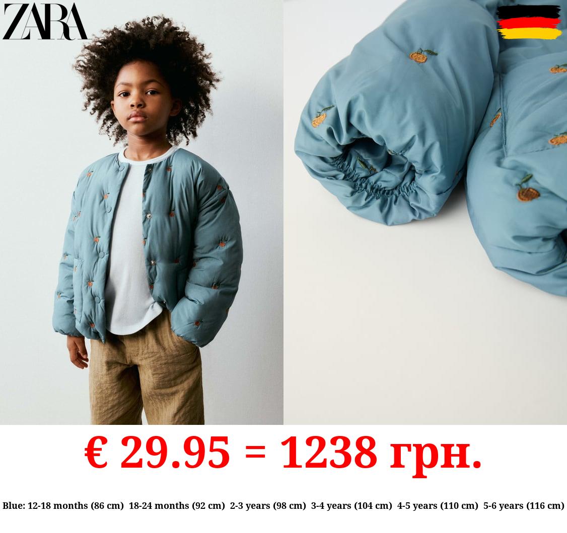 EMBROIDERED PUFFER JACKET