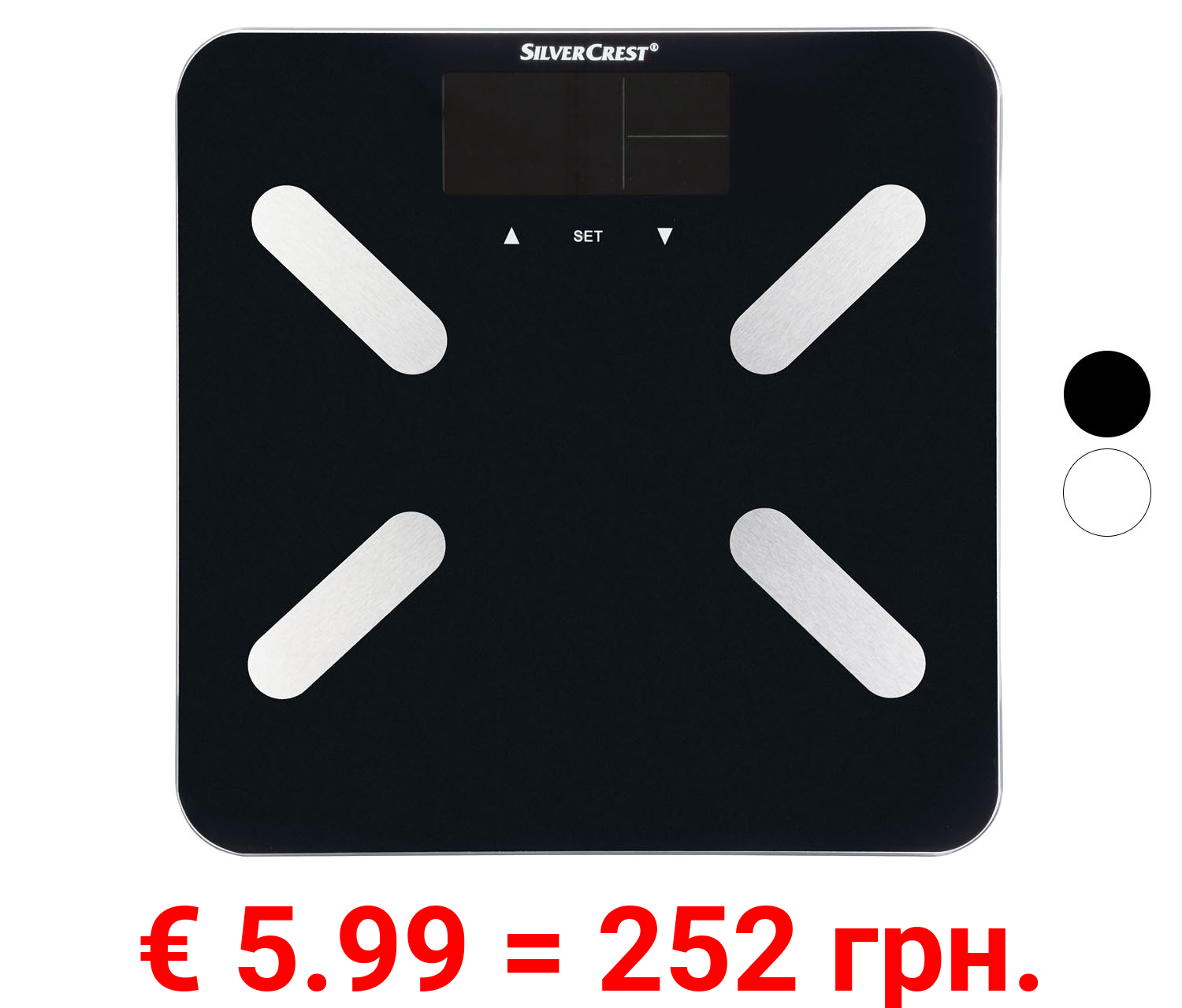 SILVERCREST® PERSONAL CARE Diagnosewaage »SPWD 180«