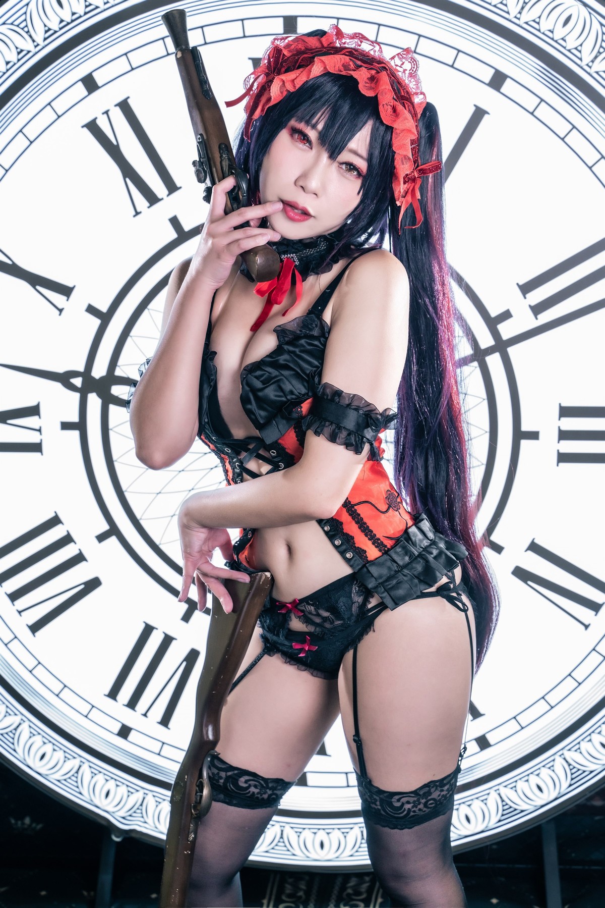Cosplay 小琪Aki 时崎狂三 Kurumi Tokisaki 27