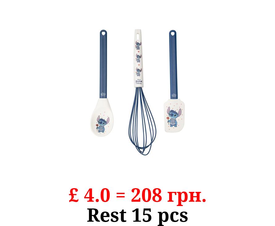 Disney Stitch Love Utensils - Set of 3