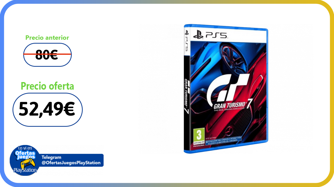 Reserva las ediciones de Gran Turismo 7 en GAME y hazte con un DLC  exclusivo en PS5 y PS4