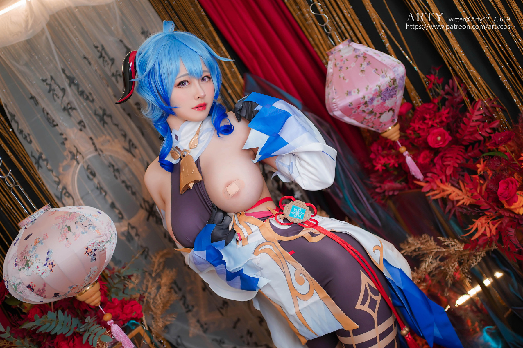 Arty亞緹 Cosplay 甘雨 Ganyu 28
