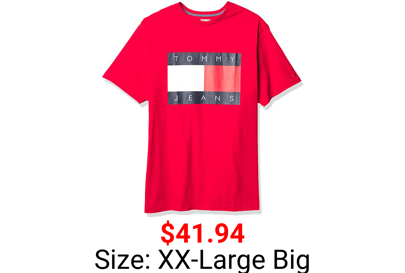 Tommy Hilfiger Big & Tall Men's Big and Tall Short Sleeve T-Shirt