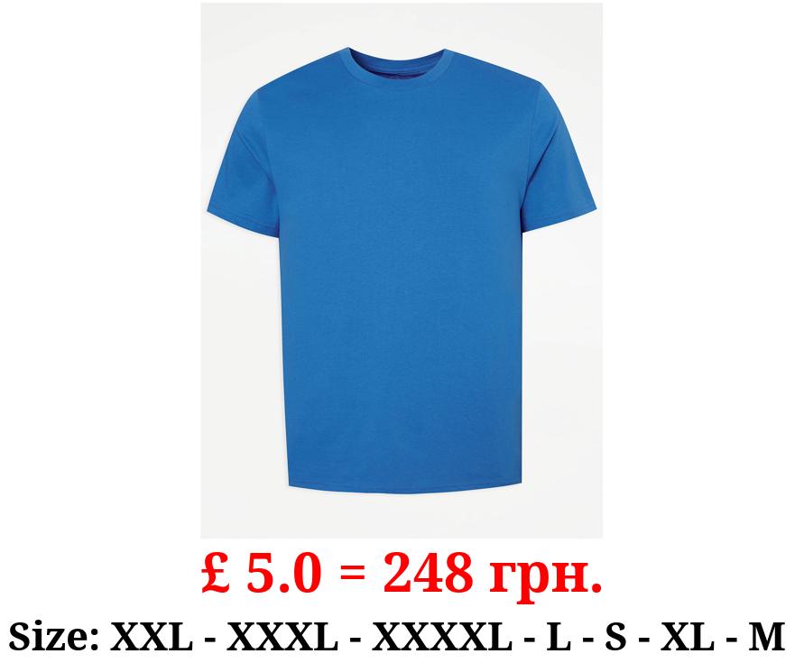Cobalt Crew Neck T-Shirt