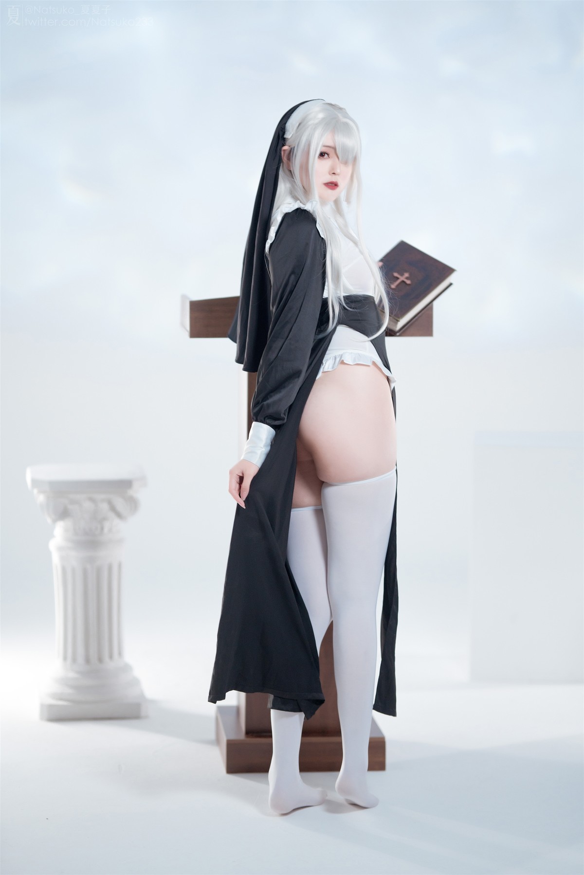 Cosplay Natsuko夏夏子 反差修女 4