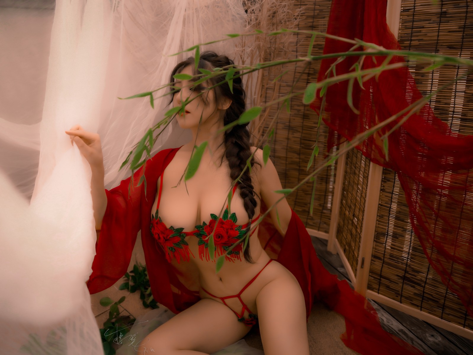 Cosplay 樱晚gigi 风华 胭花 2