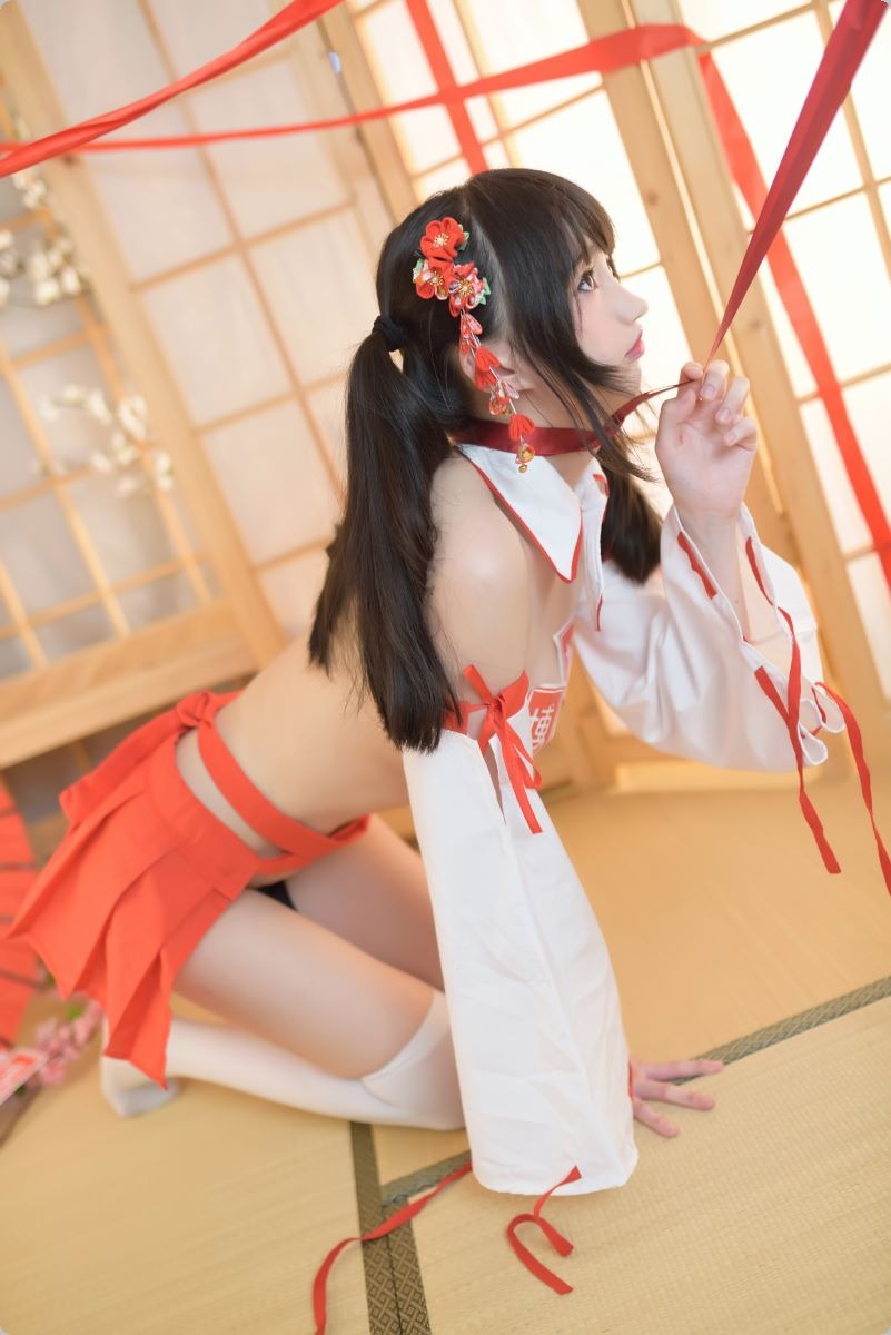 [Cos]魔物喵 - 巫女[53P] 37