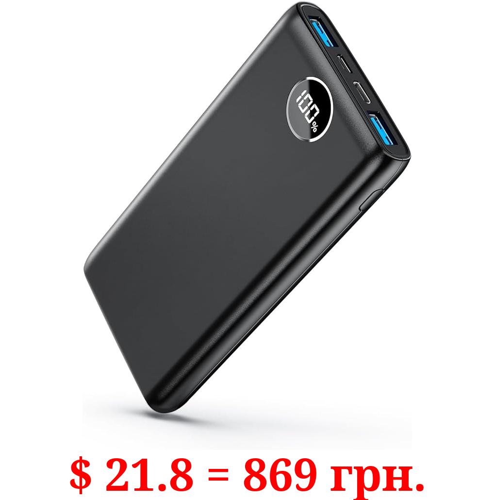KEOLL Portable Charger 25800mAh Power Bank, 22.5w Fast Charging Battery Pack, LED Display USB C Backup Battery, Slim Portable Phone Charger for iPhone 15/14/13 Pro Samsung Android Cell Phone etc