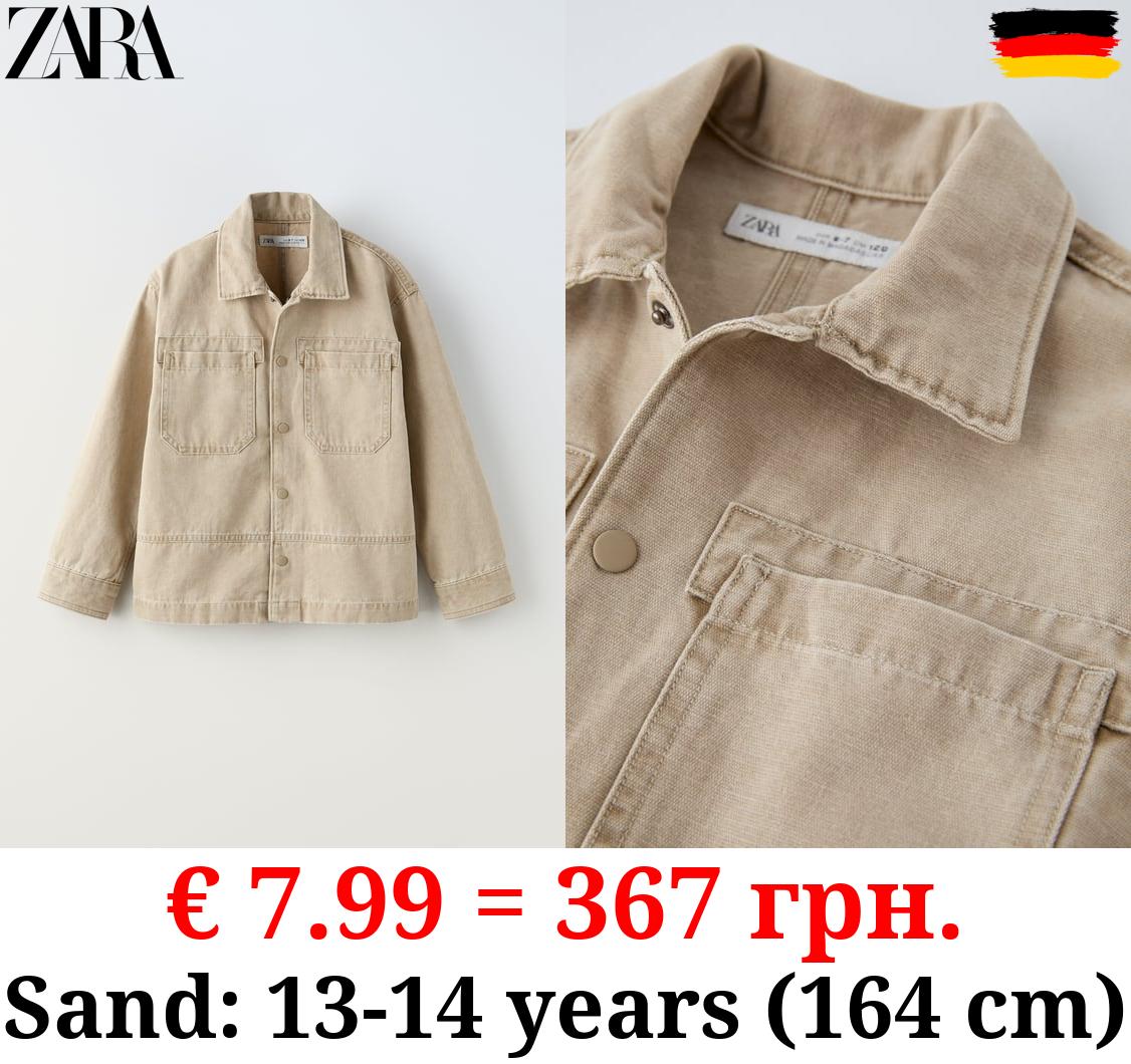 CANVAS WORKER OVERSHIRT