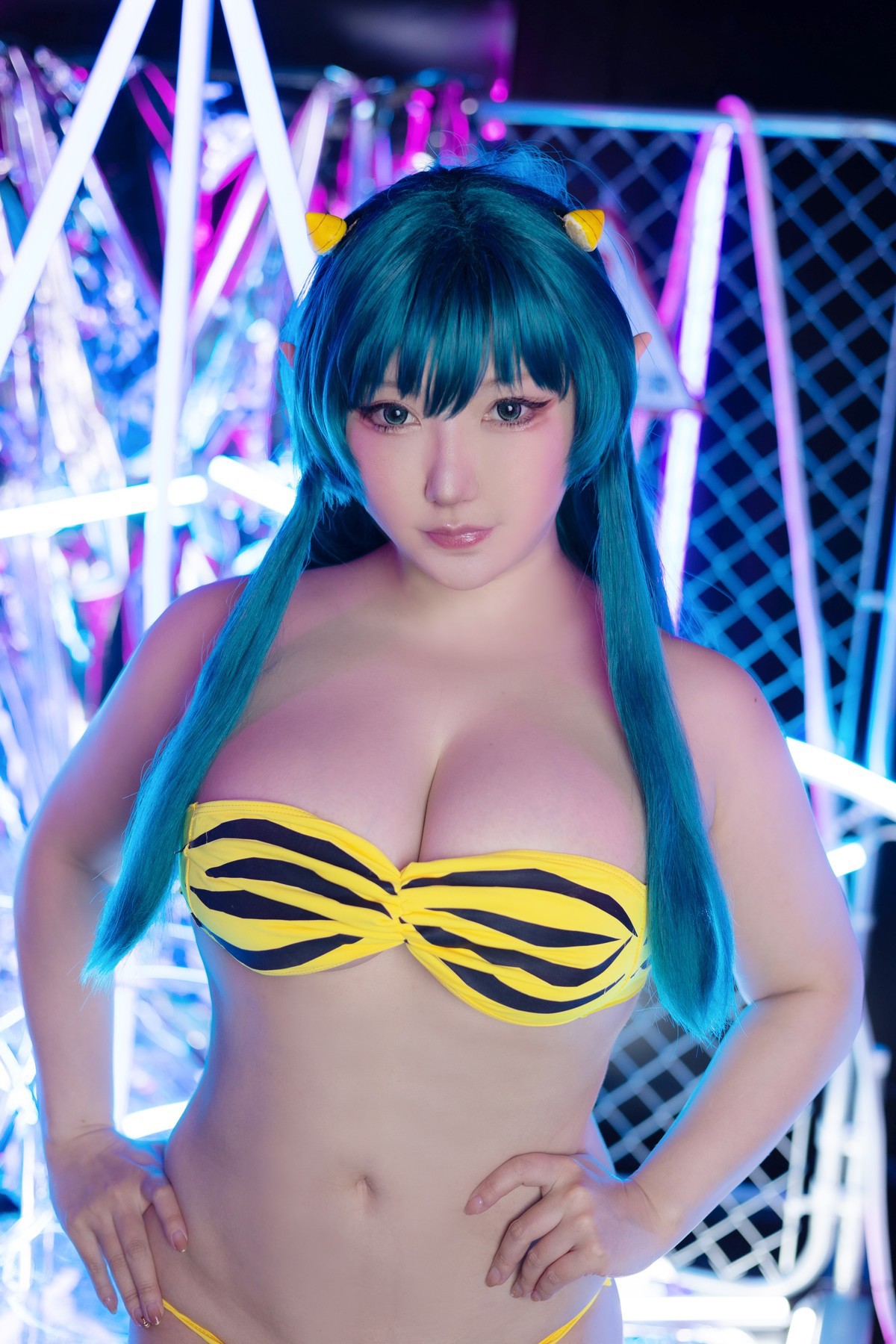 Cosplay SAKUサク Lum ラム うる星やつら Set.04 17
