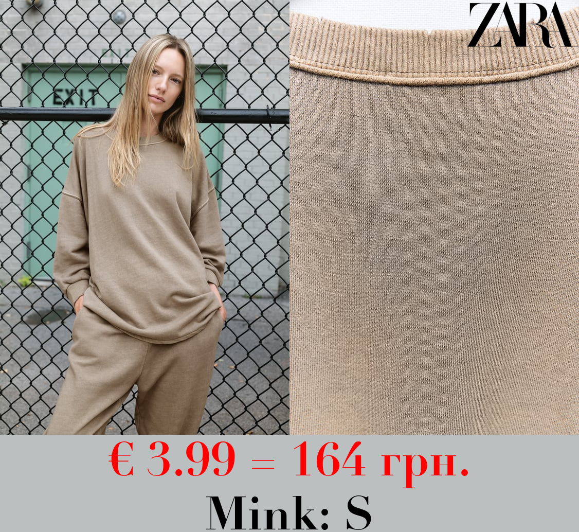 OVERSIZE FADED SWEATSHIRT