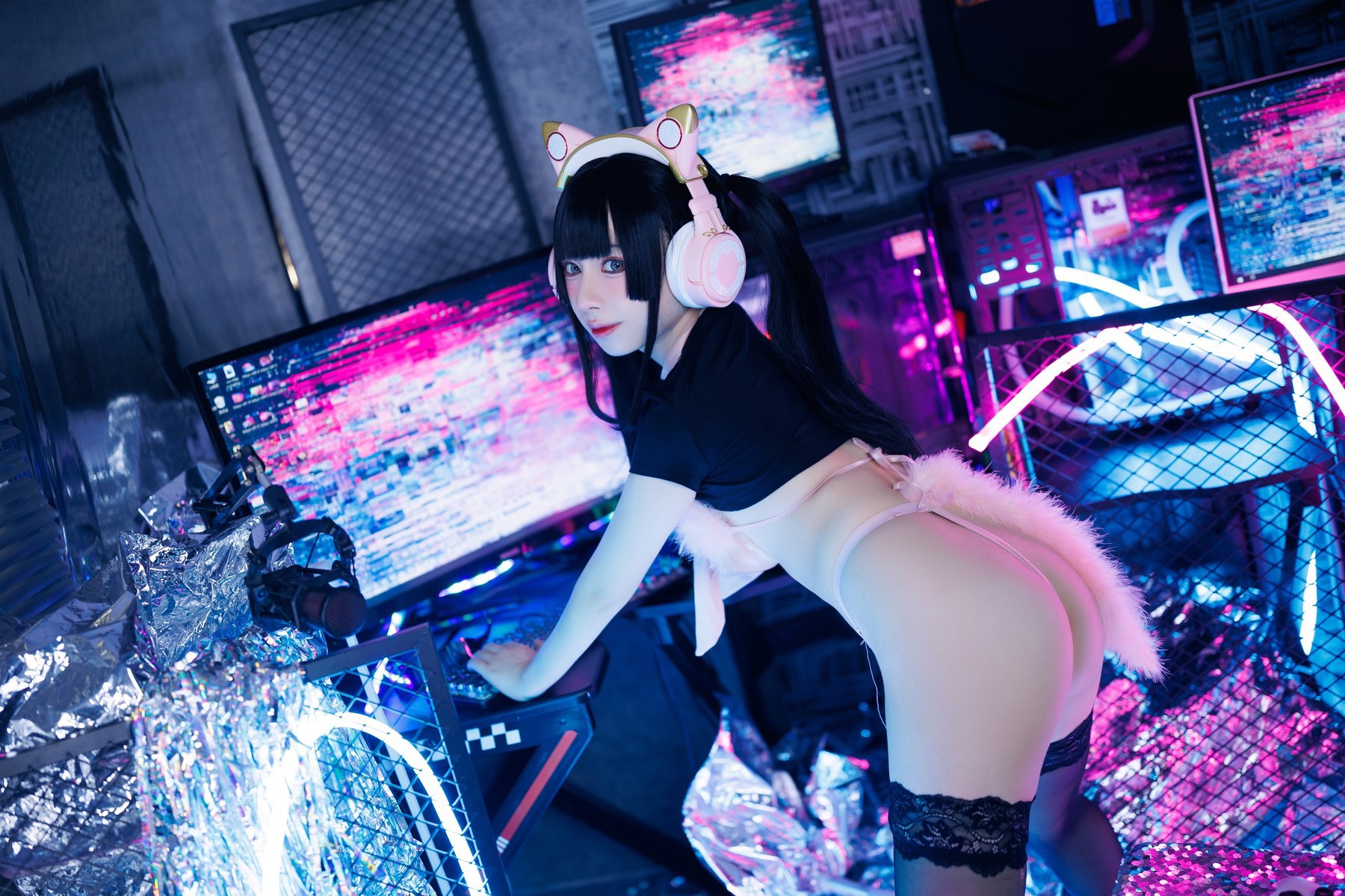Cosplay 胡桃猫Kurumineko 电竞甜心 Set.01 17