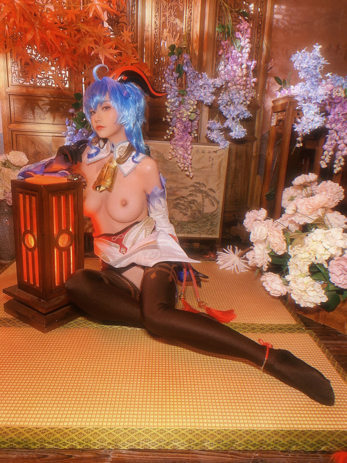 爆机少女喵小吉 Cosplay 原神 甘雨 40
