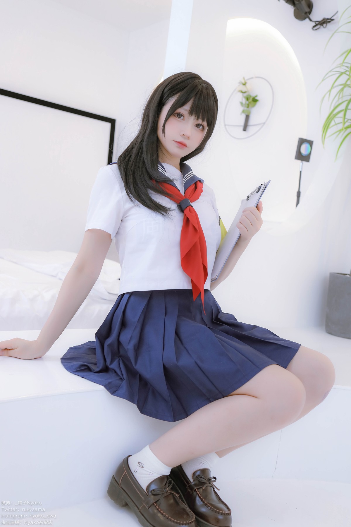 Cosplay Nyako喵子 风纪委员 3
