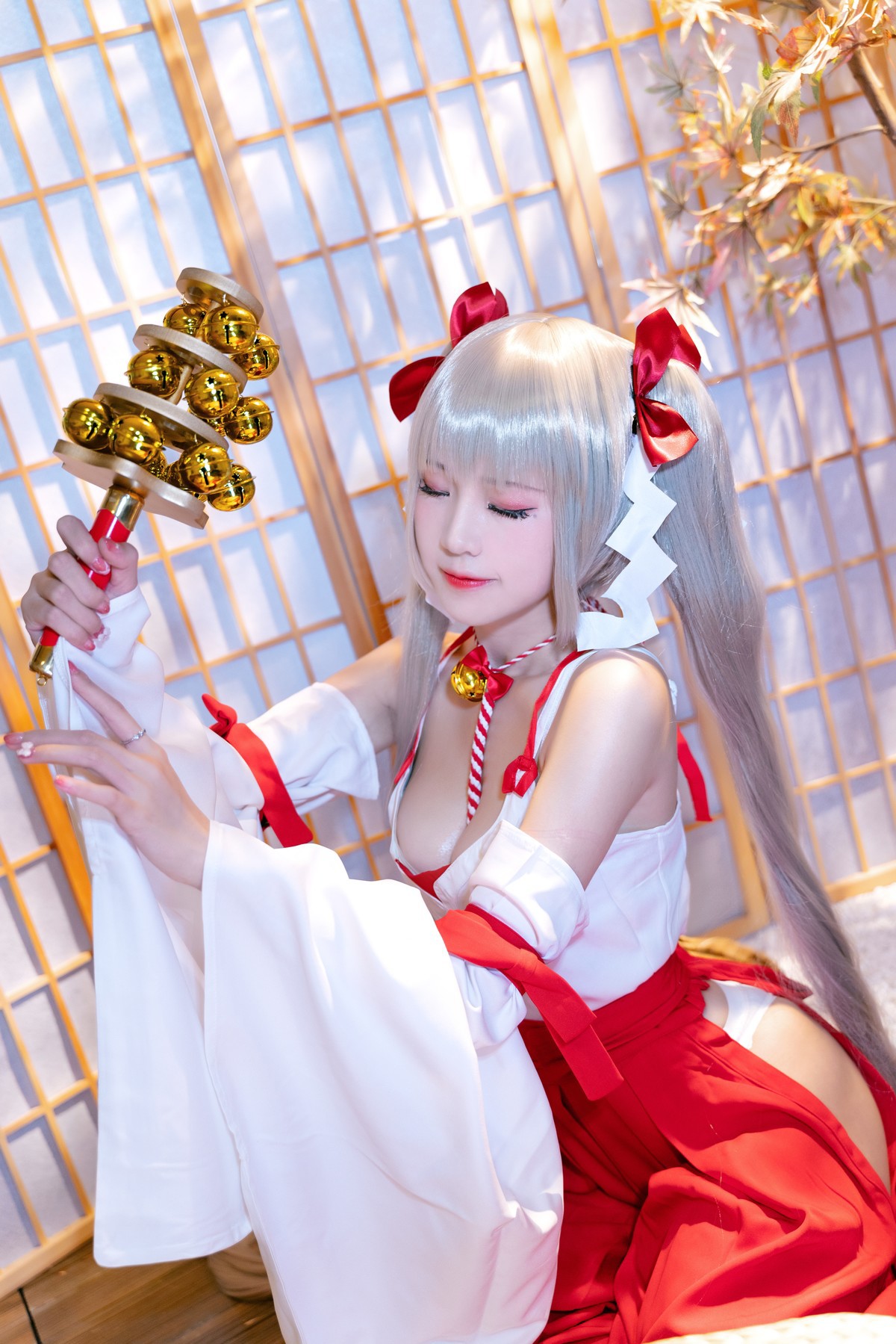 Cosplay 可畏巫女 miko酱 15