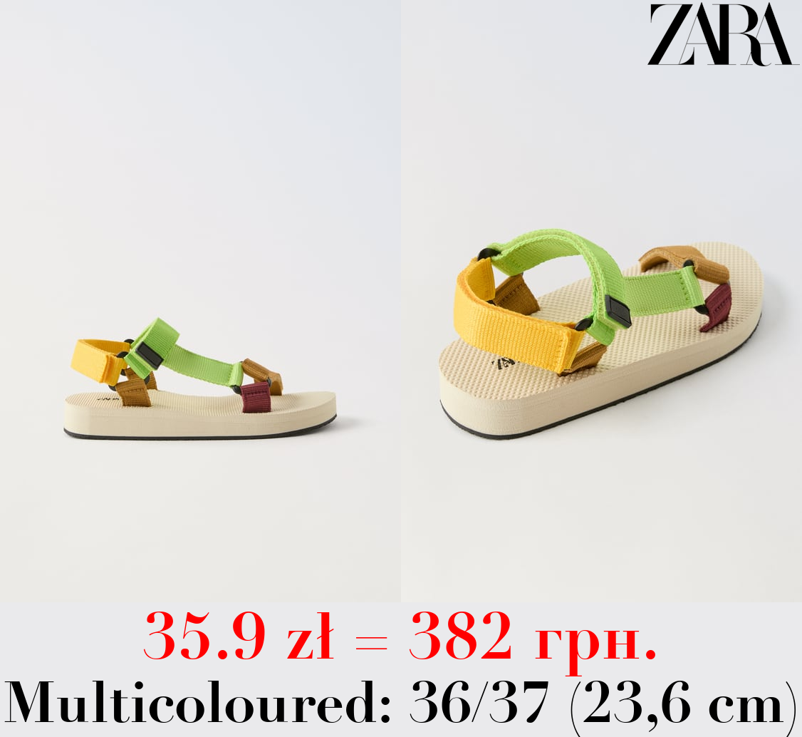 TECHNICAL STRAP SANDALS