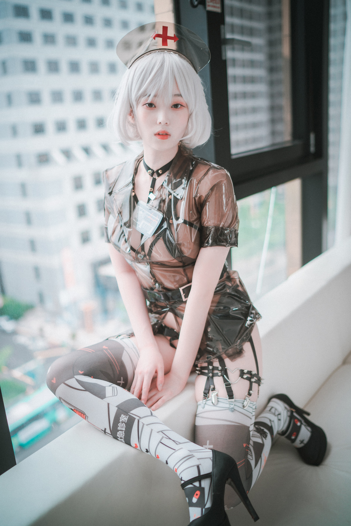 Bambi 밤비, [DJAWA] Nurse Nation (Black ver) Set.01 3