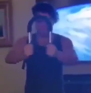 Entrenando con la barra de torsión