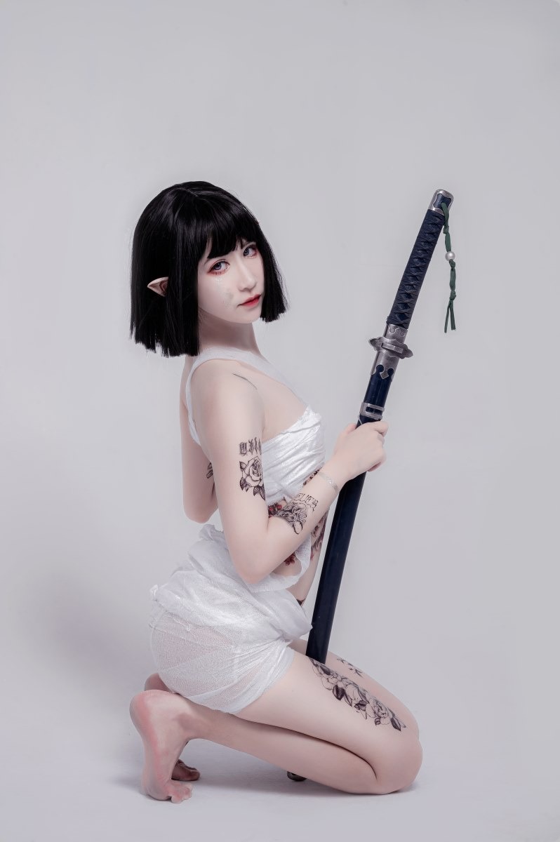 [Cos]阮邑Fairy - 绑带和武士[41P] 29