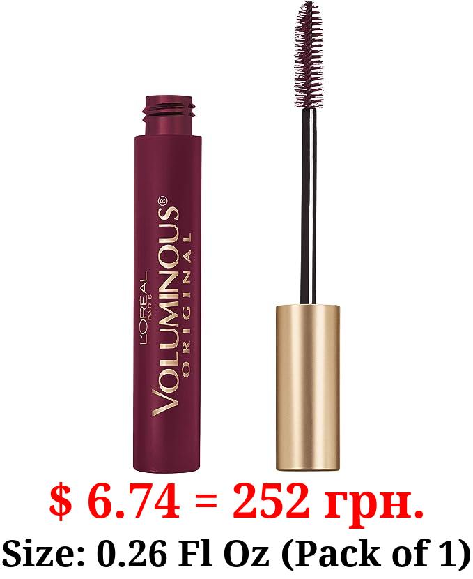 L'Oreal Paris Makeup Voluminous Original Mascara, Deep Burgundy, 0.26 Fl Oz