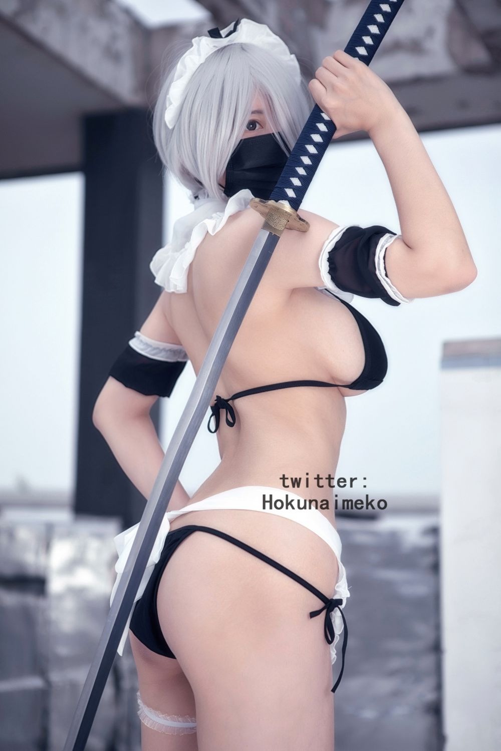 Hokunaimeko-NO9 战斗女仆[38P2V] 15