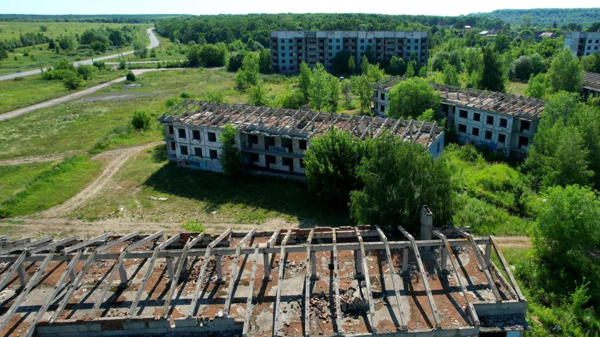 Город под самарой. Заброшенный город Самара Водино.