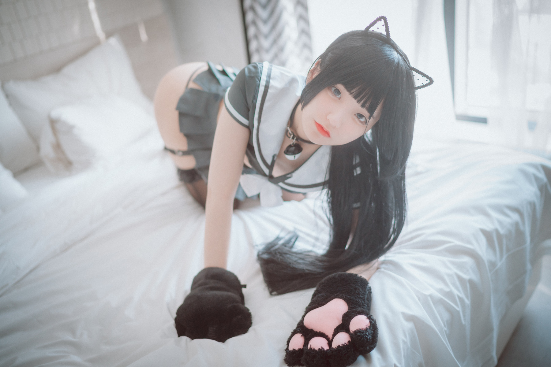 Jeong Jenny 정제니, [DJAWA] Katzenmädchen in Schuluniform 21