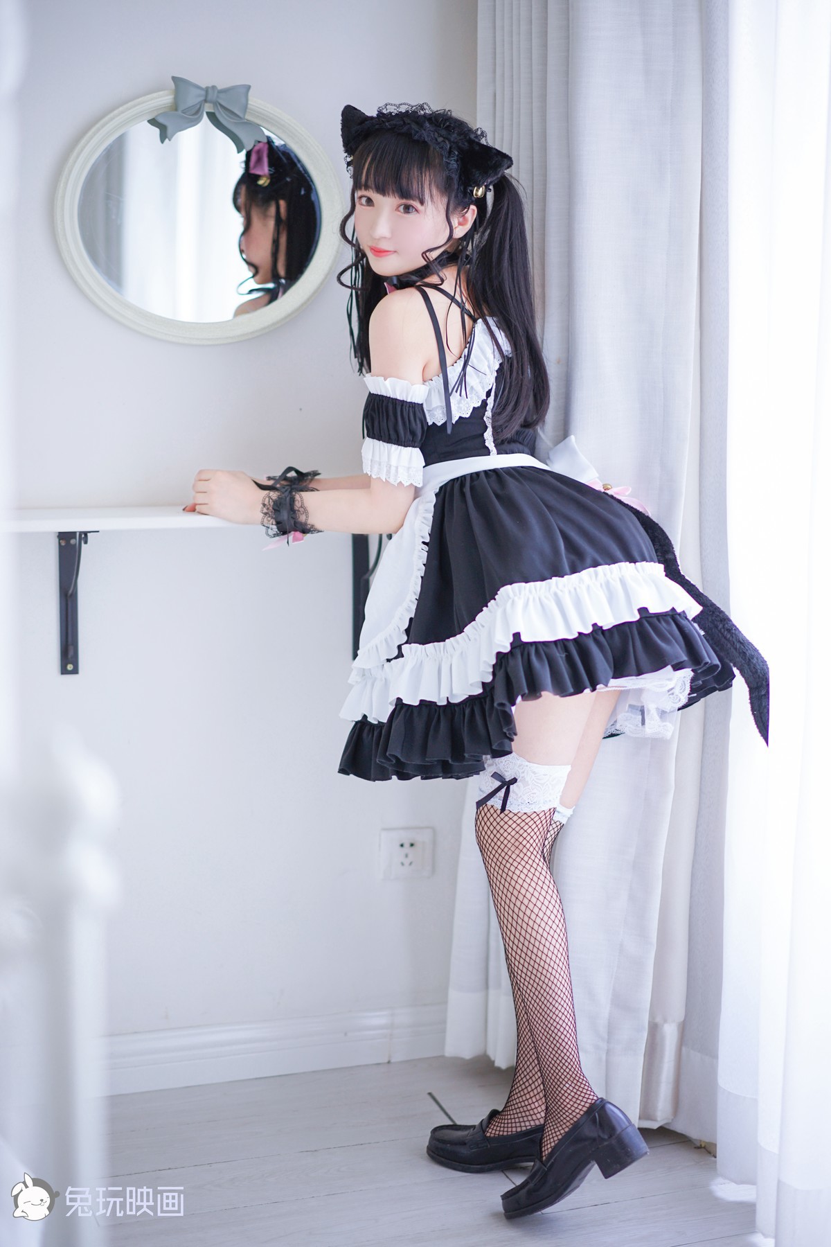 Cosplay 兔玩映画 女仆喵 9
