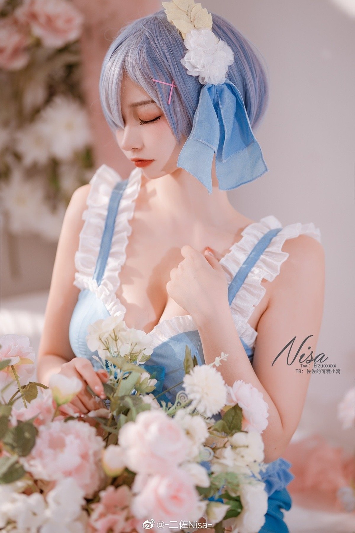 二佐Nisa Cosplay 蕾姆 6