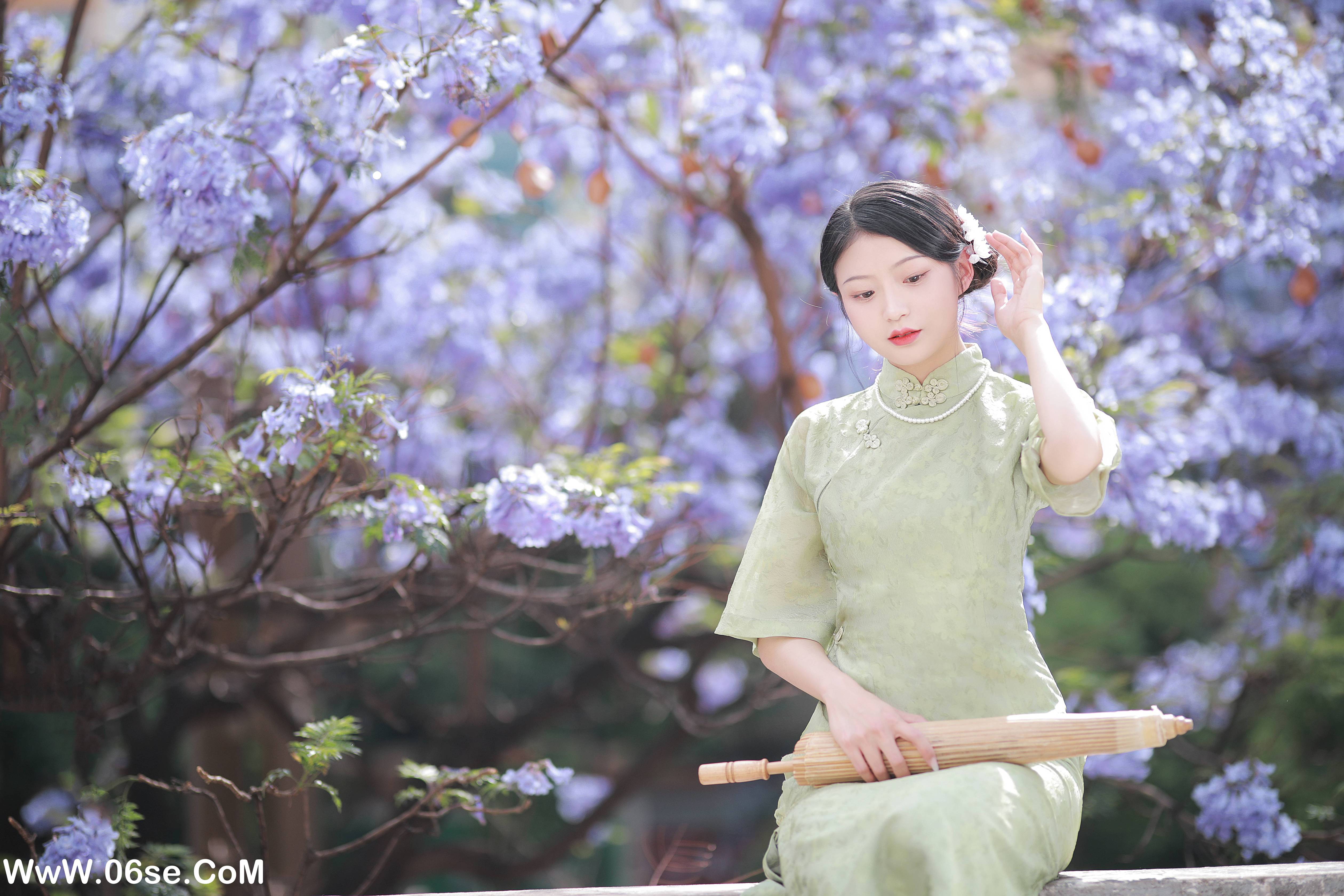 图片[17]-[YITUYU艺图语]2022.06.20 蓝花楹 nya酱的铃铛铛[24P-426.82MB]-六色网