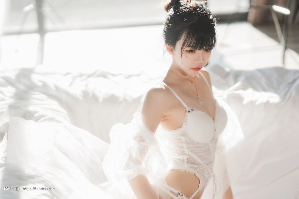 [Cos]桜桃喵 - 白纱糖[69P] 14
