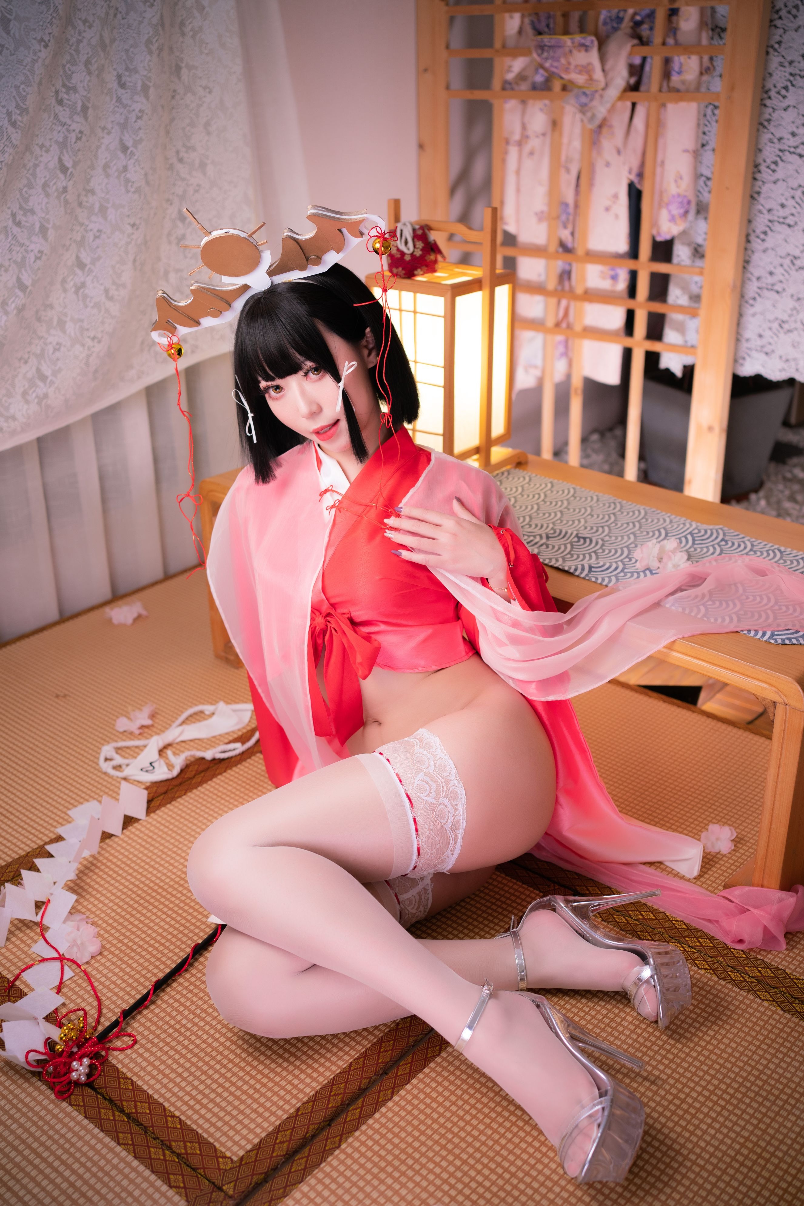 Money冷冷 - 辉夜姬巫女 [127P1V-2.21GB] 91