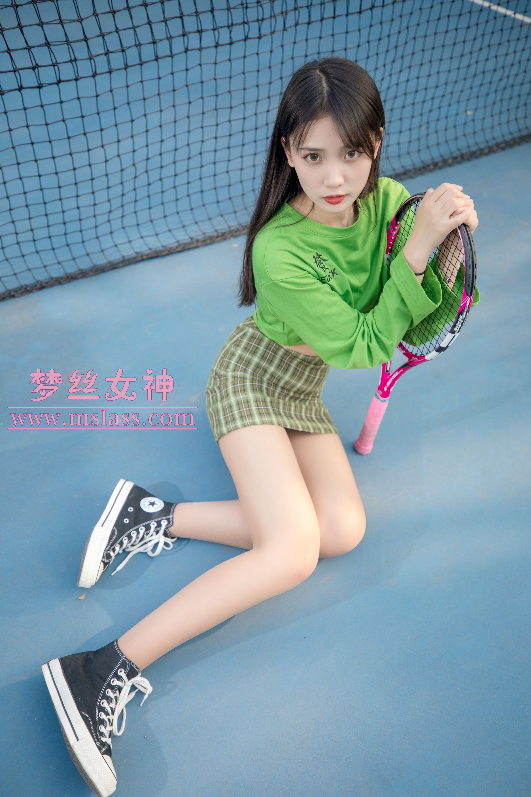 [梦丝女神MSLASS]_香萱_网球少女-写真图集共58P 5