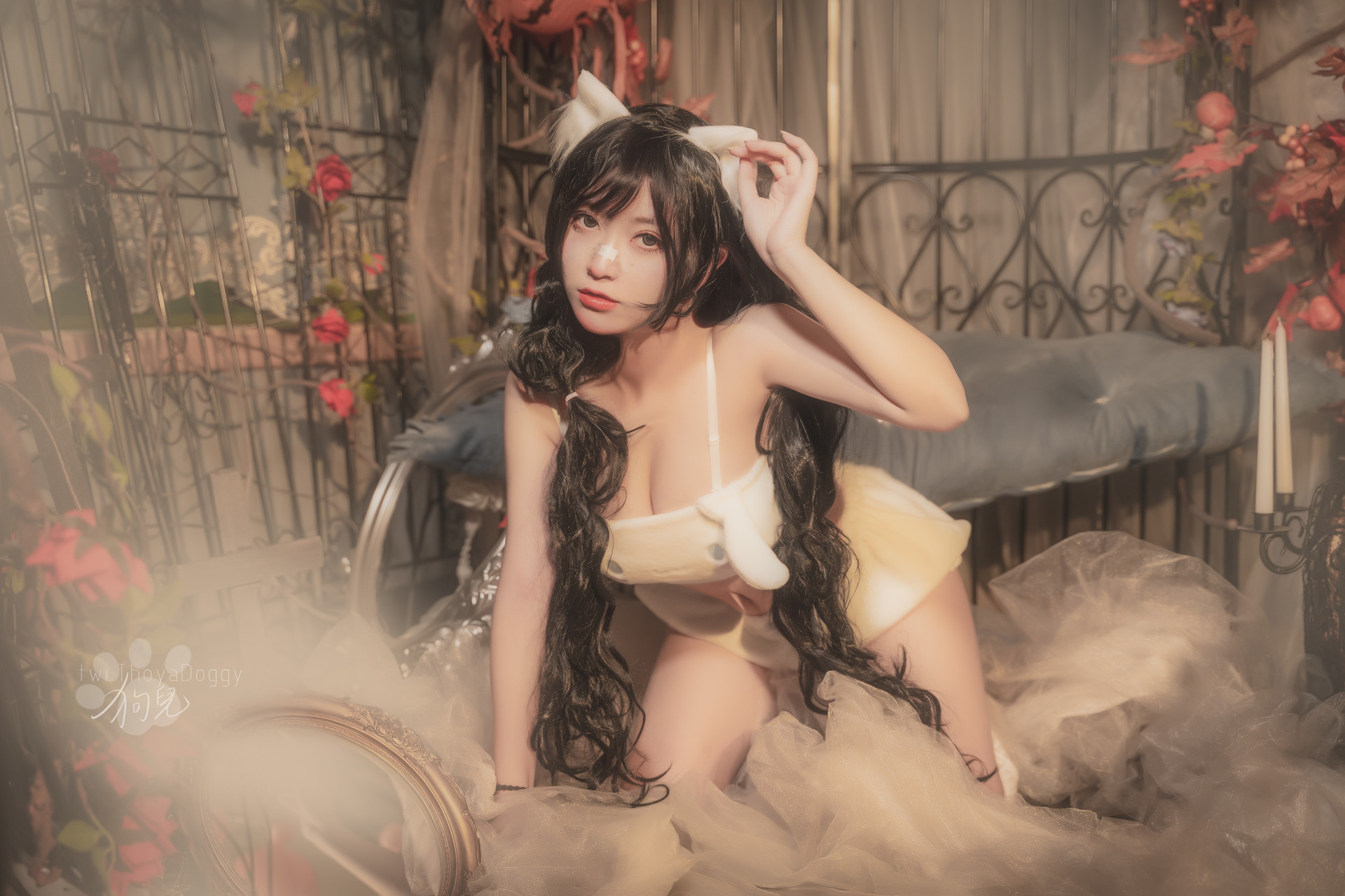 Cosplay 奇行家狗崽 玉桂狗睡衣 8