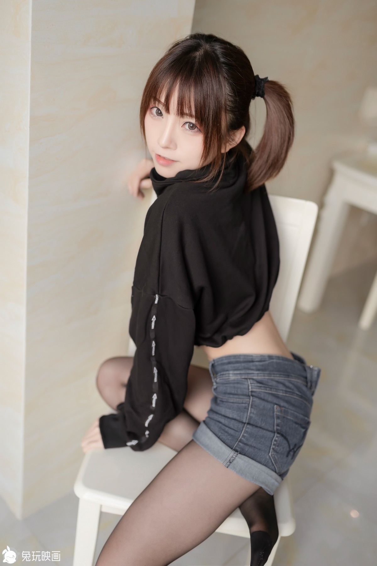 Cosplay 兔玩映画 单马尾女孩 40